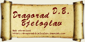 Dragorad Bjeloglav vizit kartica